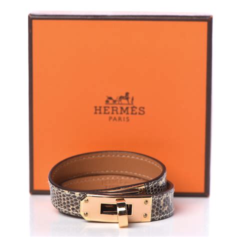 hermes kelly double tour bracelet lizard|Kelly Double Tour bracelet .